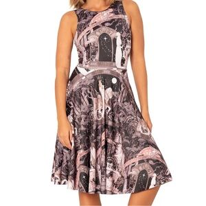 Blackmilk nielsens fairy tales dress fairycore cottage renaissance art Lolita